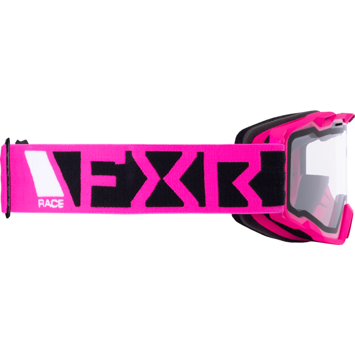 FXR Yth Maverick Clear Goggle, e pink