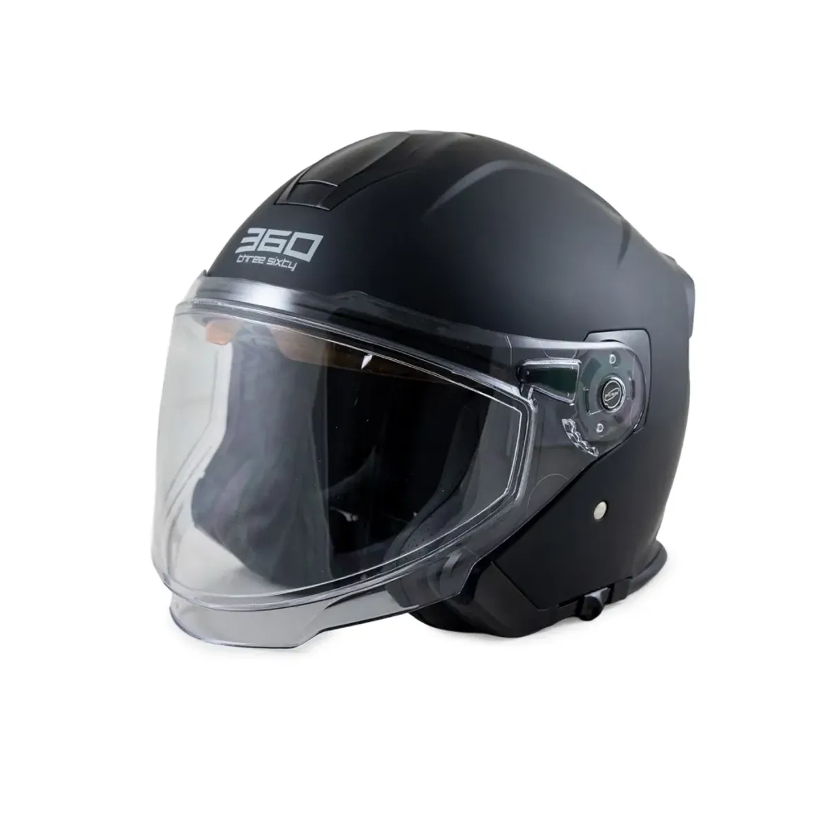 360 Touring 2.0 Halvhjelm, sort