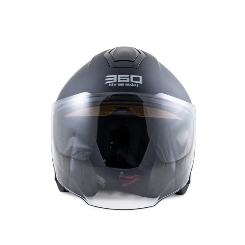 360 Touring 2.0 Halvhjelm, sort