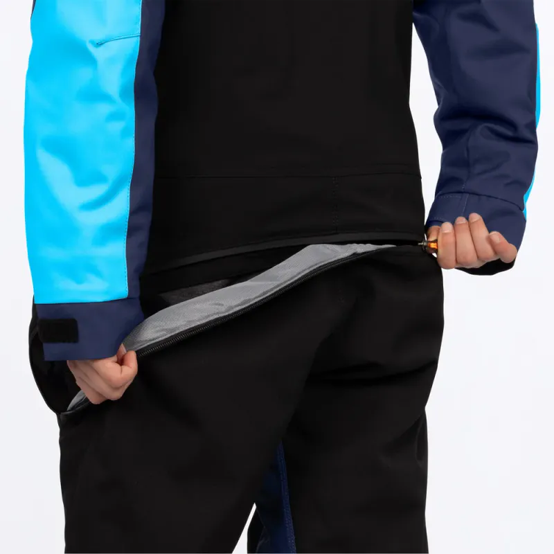 FXR Yth Vertical Monosuit 27, midnight/blue/orange