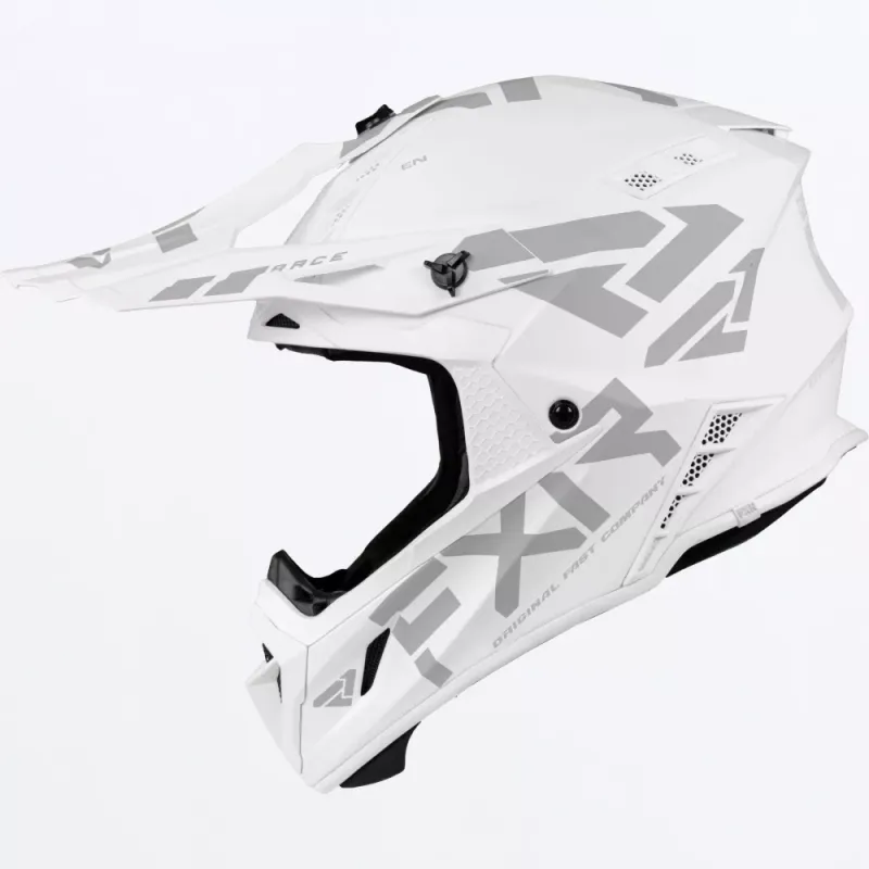FXR Helium Prime Helmet W/Auto Buckle 23, white