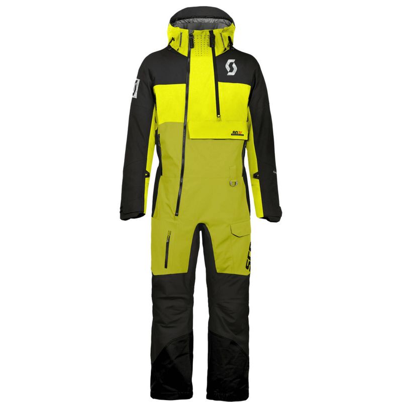 Scott Artic Flex 60 Monosuit, sort/gul