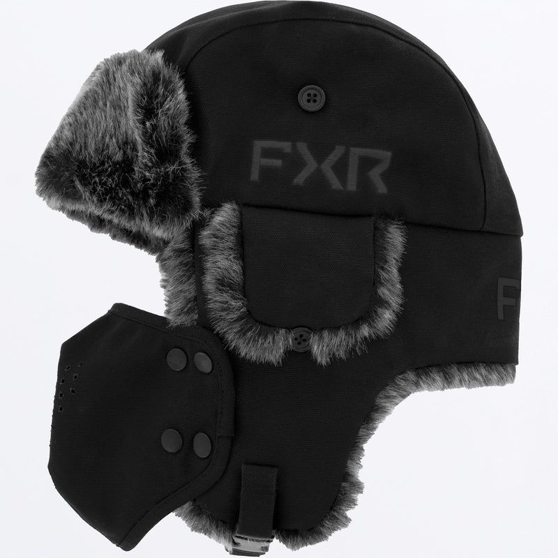FXR Trapper Hat 27, black
