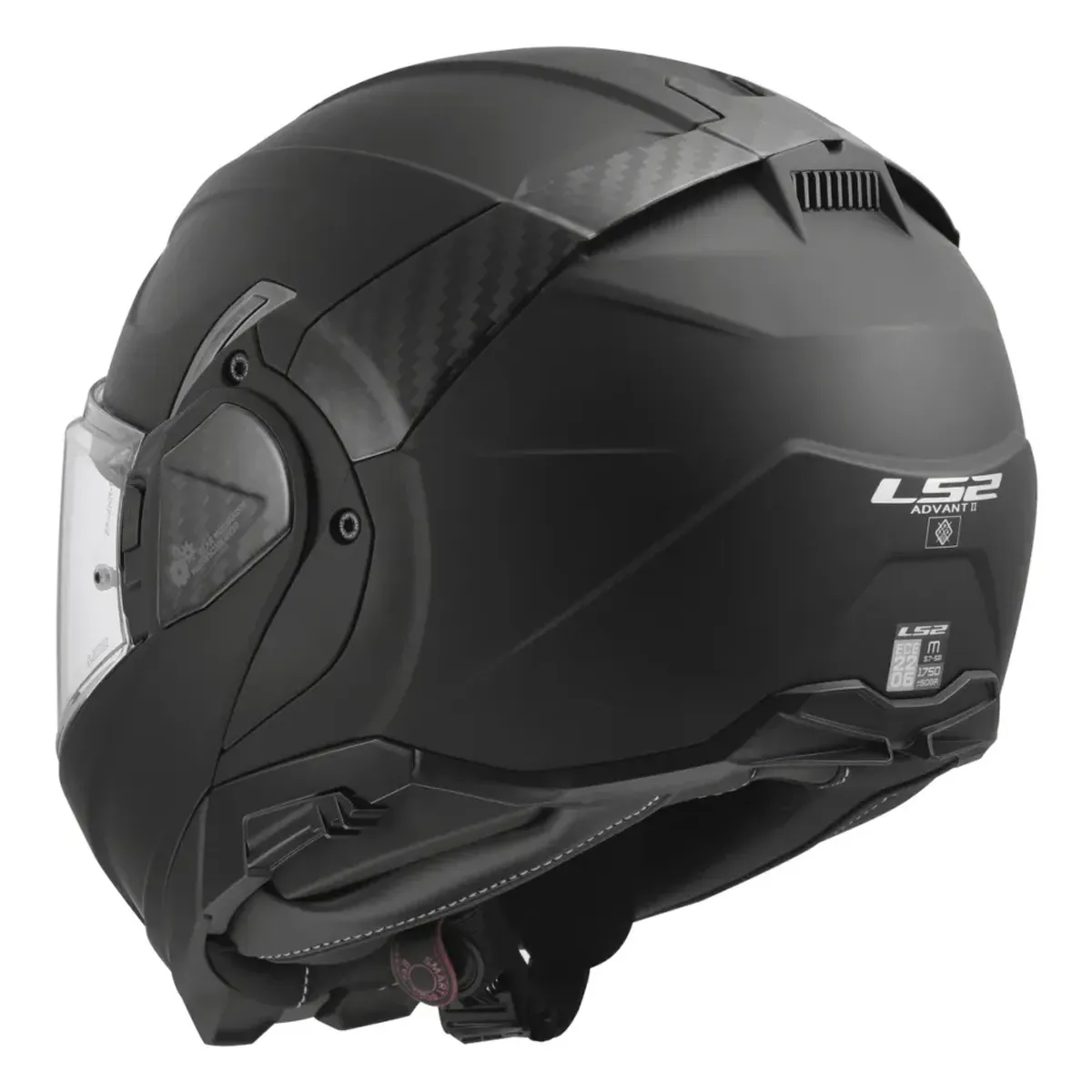 LS2 FF910 Advant II Åpningshjelm, matt svart