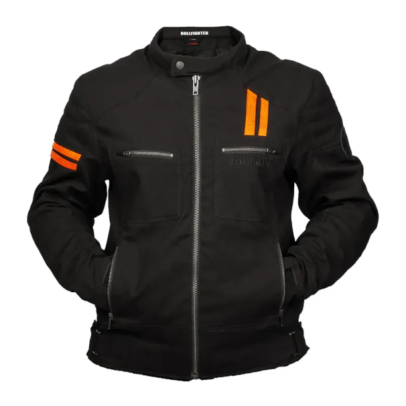 Bullfighter Hero II MC-Jakke, sort/oransje